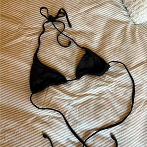 Blackbough Swim Classic Black Triangle Bikini Top